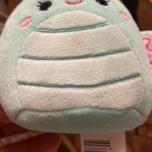 Squishmallows Defect Reina Squish 2 left wings butterfly clip NWT - Picture 3 of 6